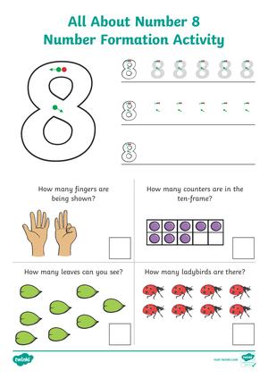 数字书写「1-10」 第10页