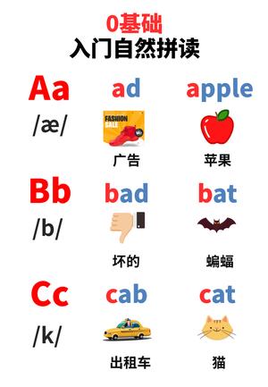 入门自然拼读 第1页