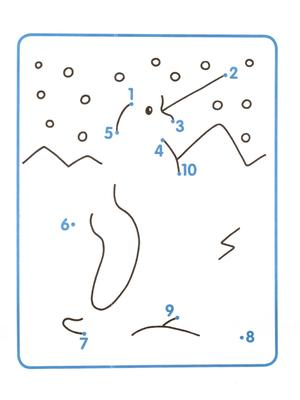 儿童1-10连线绘画-32个 第1页