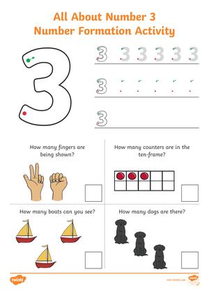 数字书写「1-10」 第5页