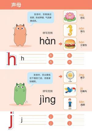 拼音声母&韵母&整体认读 第6页