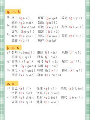 拼音知识点汇总(8页) 第6页