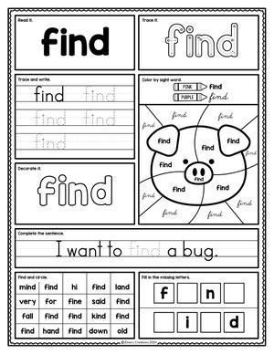 学前基础单词（40页） 第9页