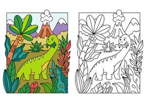 小恐龙涂色 第10页