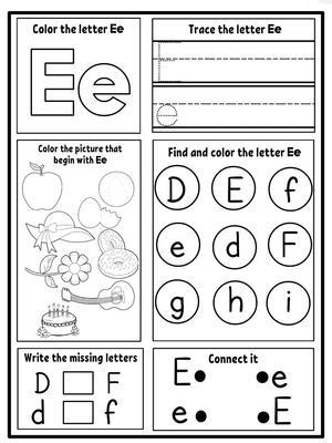 字母活动表 第5页