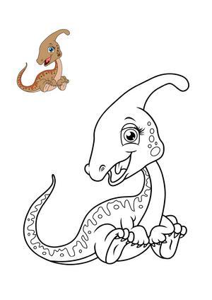 小恐龙涂色 第3页