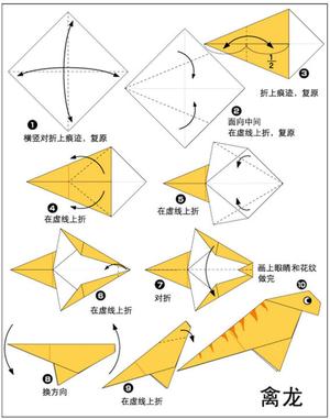 恐龙折纸 第2页
