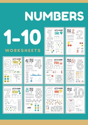 Numbers Activity Book 第1页