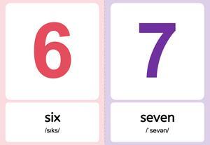 数字闪卡 第7页