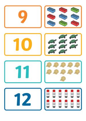1-20数字闪卡 第3页