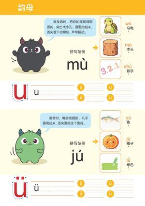 拼音声母&韵母&整体认读 第15页