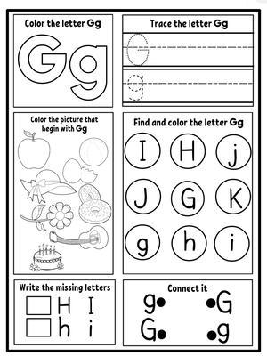 字母活动表 第7页