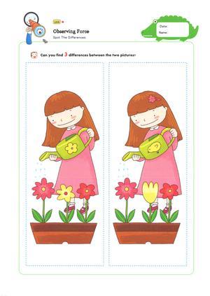 视觉训练-找不同 L1级 第1页