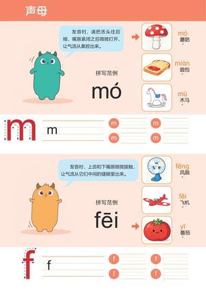 拼音声母&韵母&整体认读 第2页