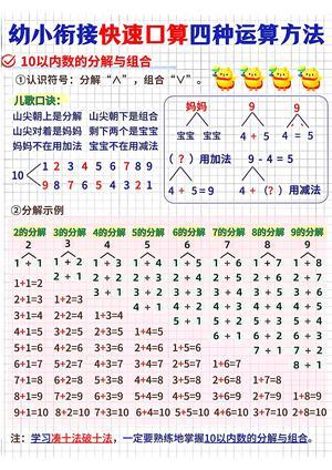 4种方法（10以内口算）4页 第2页