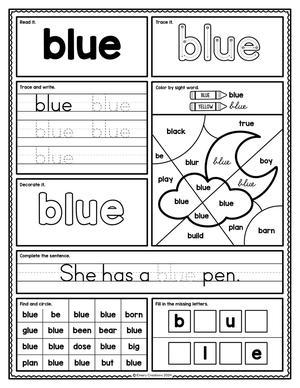学前基础单词（40页） 第5页
