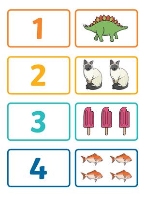 1-20数字闪卡 第1页