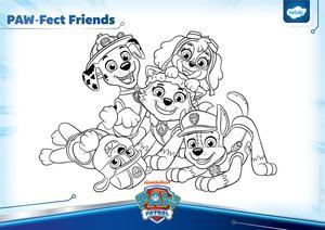 汪汪队涂色卡 第9页