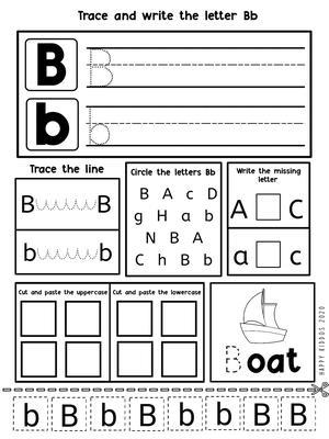 字母涂色卡 第2页