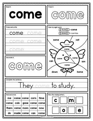 学前基础单词（40页） 第7页