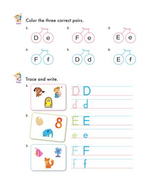 自然拼读练习纸一 第6页