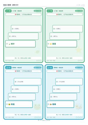 复述小楼梯_60张卡片A4打印版 第4页