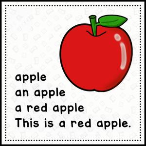 单词方卡片 第1页