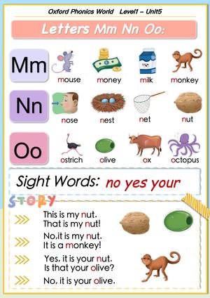 牛津自然拼读01 第5页