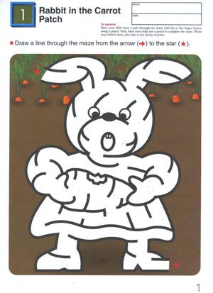 迷宫（5-7岁） 第1页