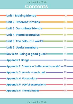 【人教版】英语[三年级-上] 第5页