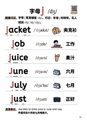 自然拼读（记单词） 第10页