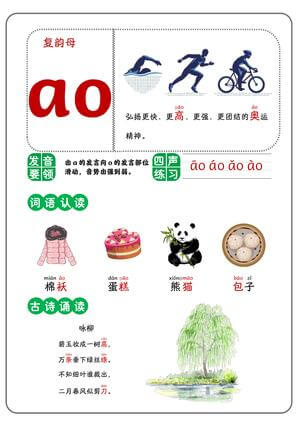 卡片拼音-韵母 第10页