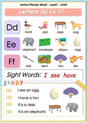 牛津自然拼读01 第2页