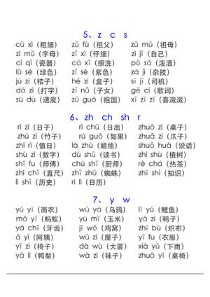 拼音表与拼音拼读大全 第4页