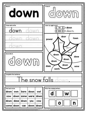 学前基础单词（40页） 第8页