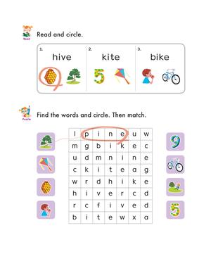 自然拼读练习纸三 第6页