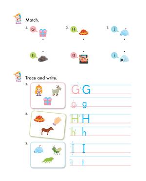 自然拼读练习纸一 第10页