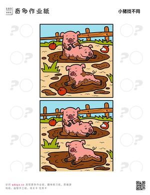 小猪找不同
