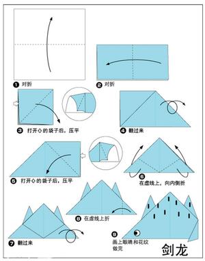 恐龙折纸 第4页