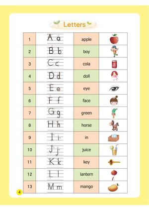幼小衔接整合教材英语 第3页