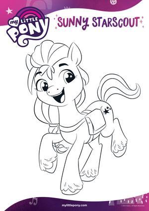 小马宝莉涂色 第8页