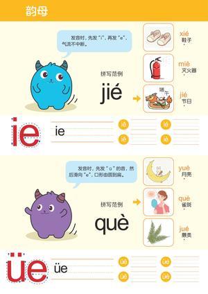 拼音声母&韵母&整体认读 第19页