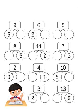 10以内拆分组合 第10页