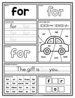 学前基础单词（40页） 第10页