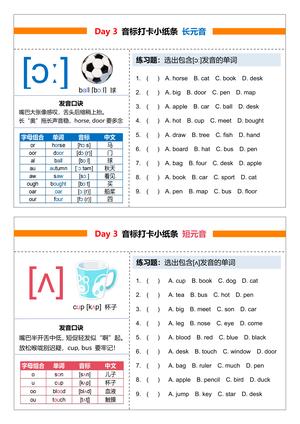 国际音标每日练习 第4页