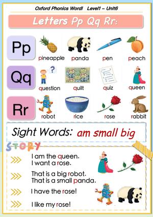 牛津自然拼读01 第6页