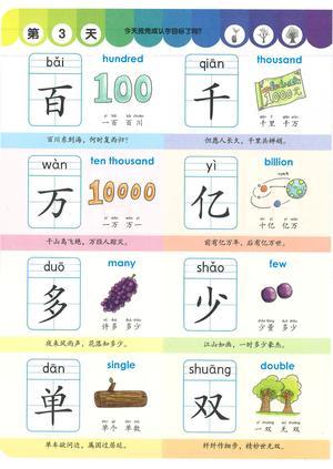 幼小衔接1000字 第3页