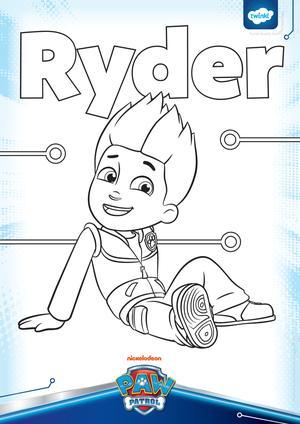 汪汪队涂色卡 第8页