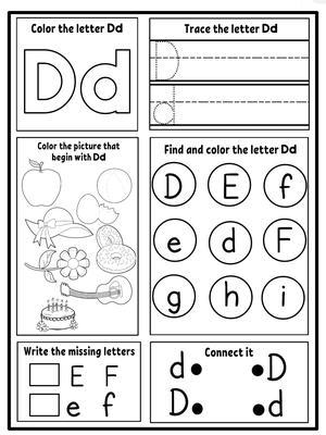 字母活动表 第4页