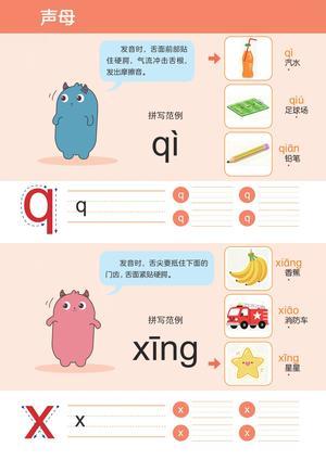 拼音声母&韵母&整体认读 第7页